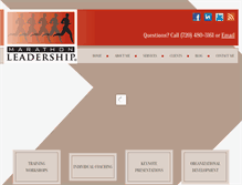 Tablet Screenshot of marathonleadership.com